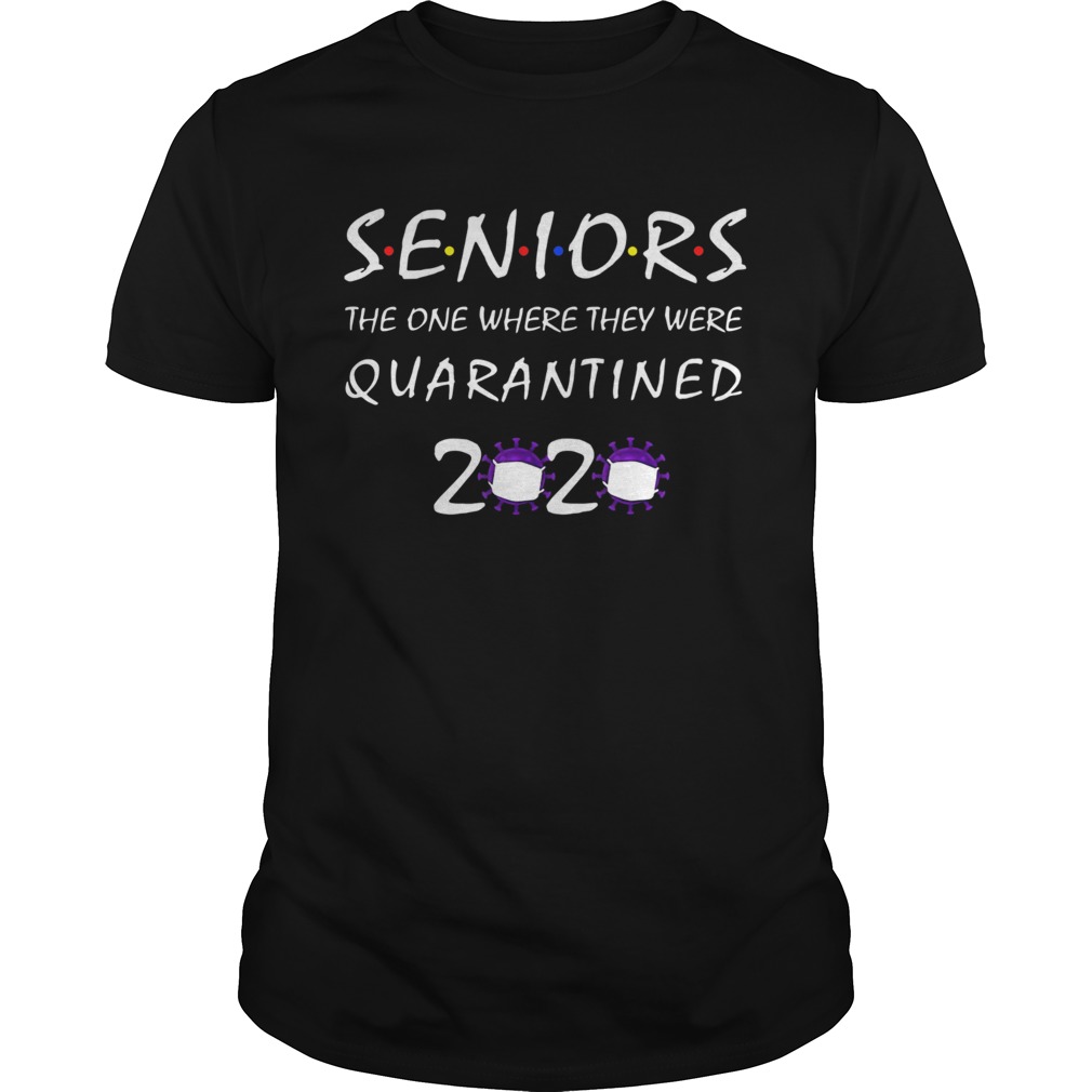 Class Of 2020 Graduation Senior Funny Quarantine shirt