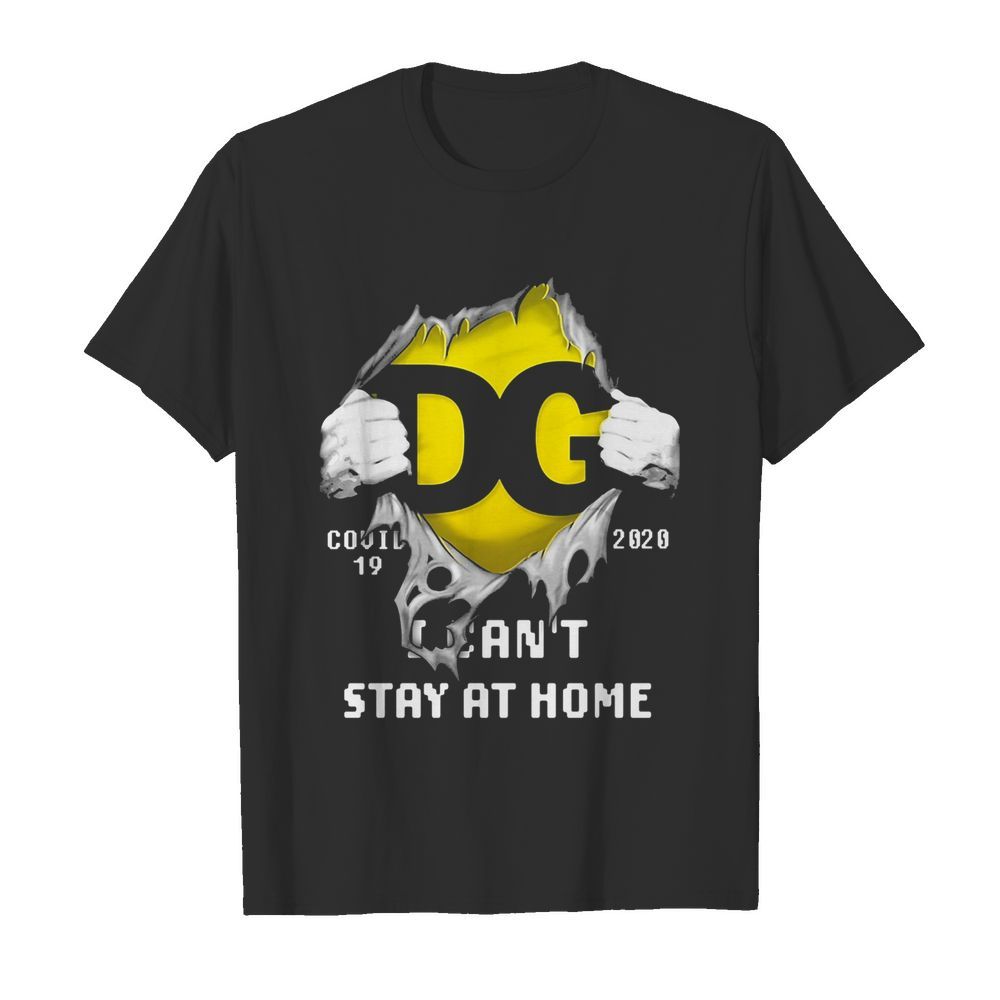 DG logo covid-19 2020 I can’t stay at home  Classic Men's T-shirt