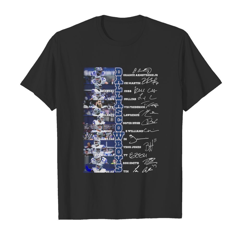 Dallas cowboys football team players signatures  Classic Men's T-shirt