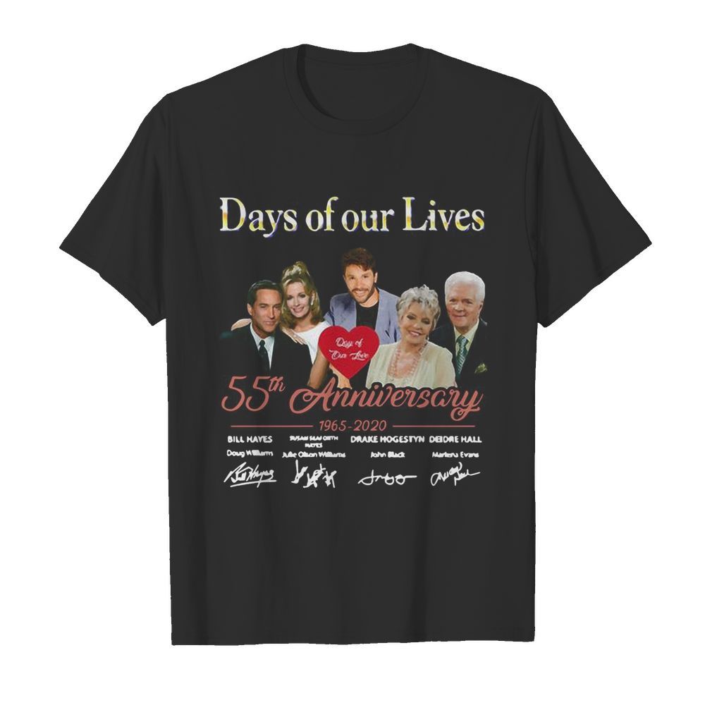 Days of our lives 55th anniversary 1965 2020 signatures  Classic Men's T-shirt