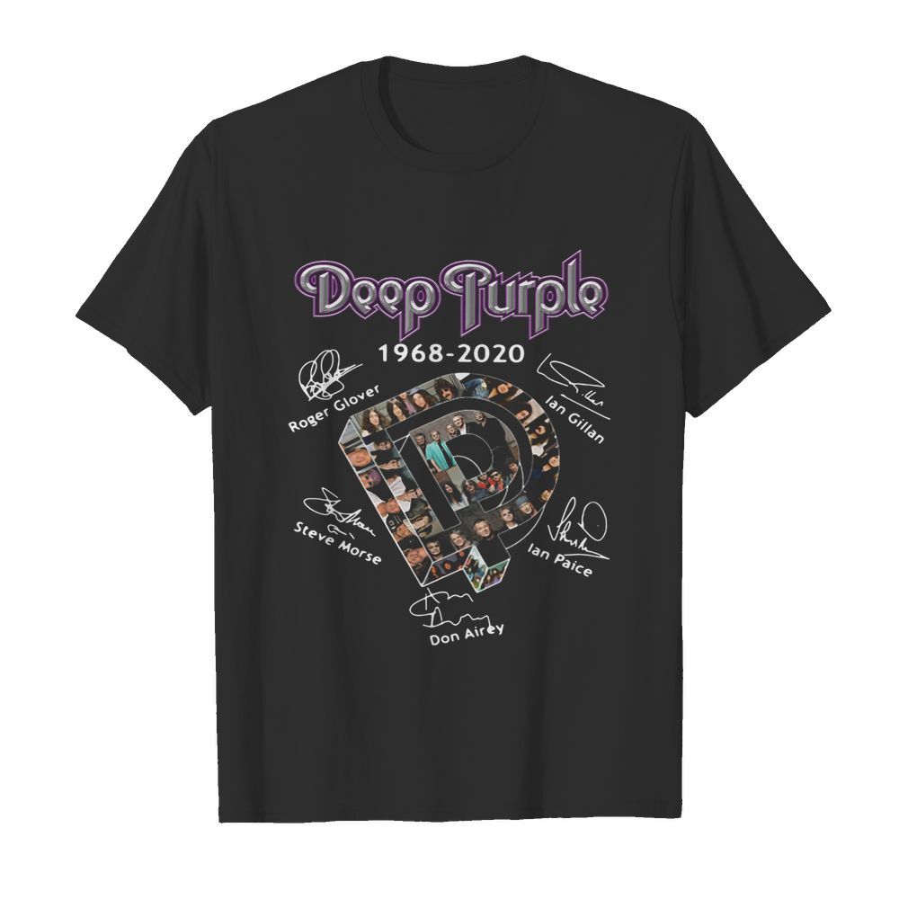 Deep Purple 1968 2020 Signatures shirt