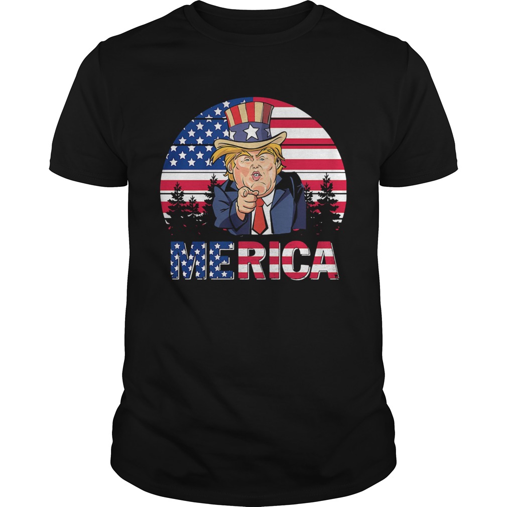 Dolnald Trump American flag veteran Independence Day vintage shirt