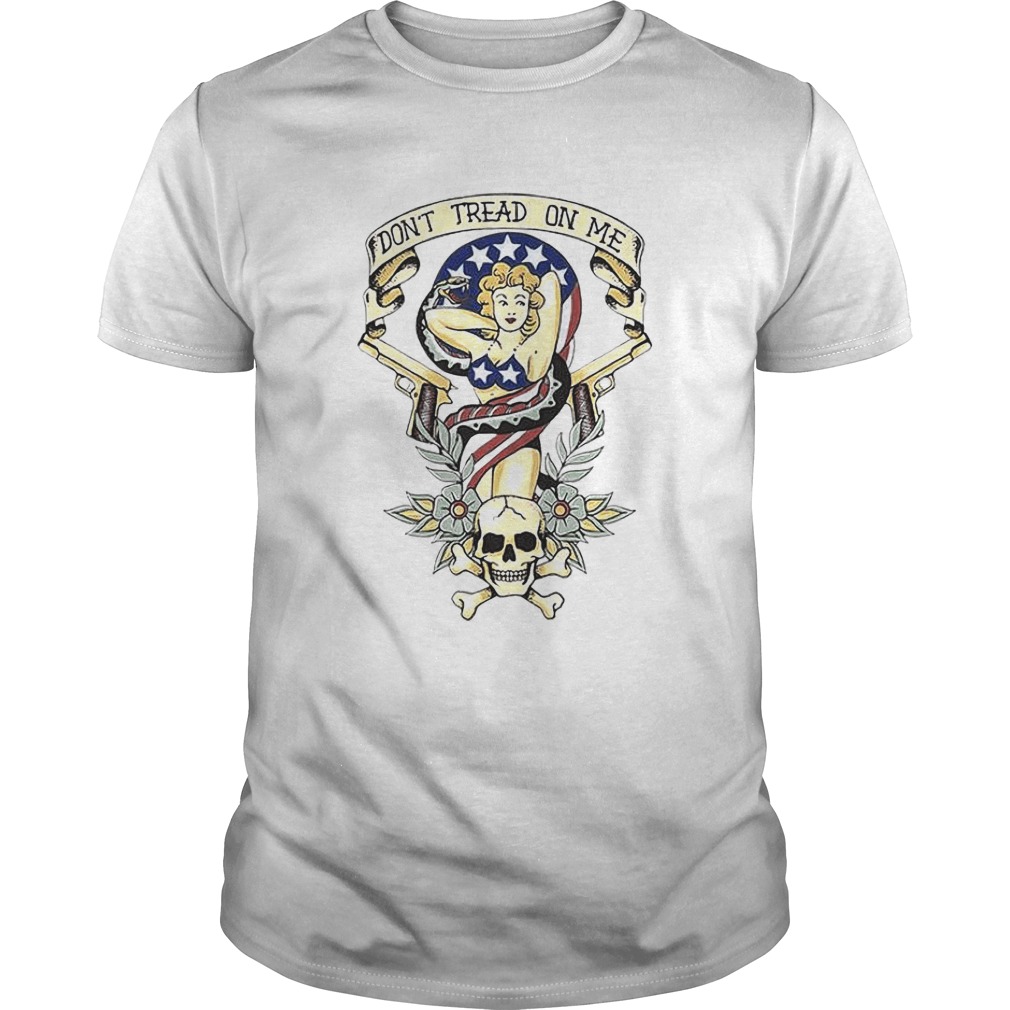 Dont Tread On Me America Flag shirt