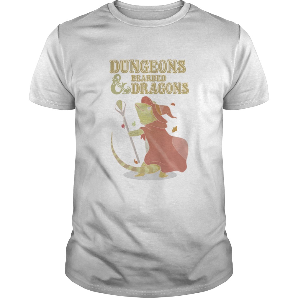 Dungeons bearded and dragons shirt