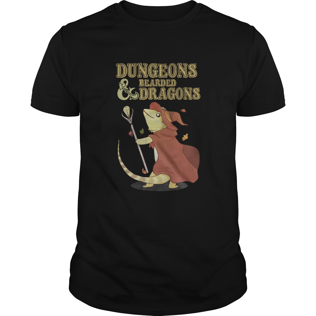 Dungeons bearded and dragons shirt