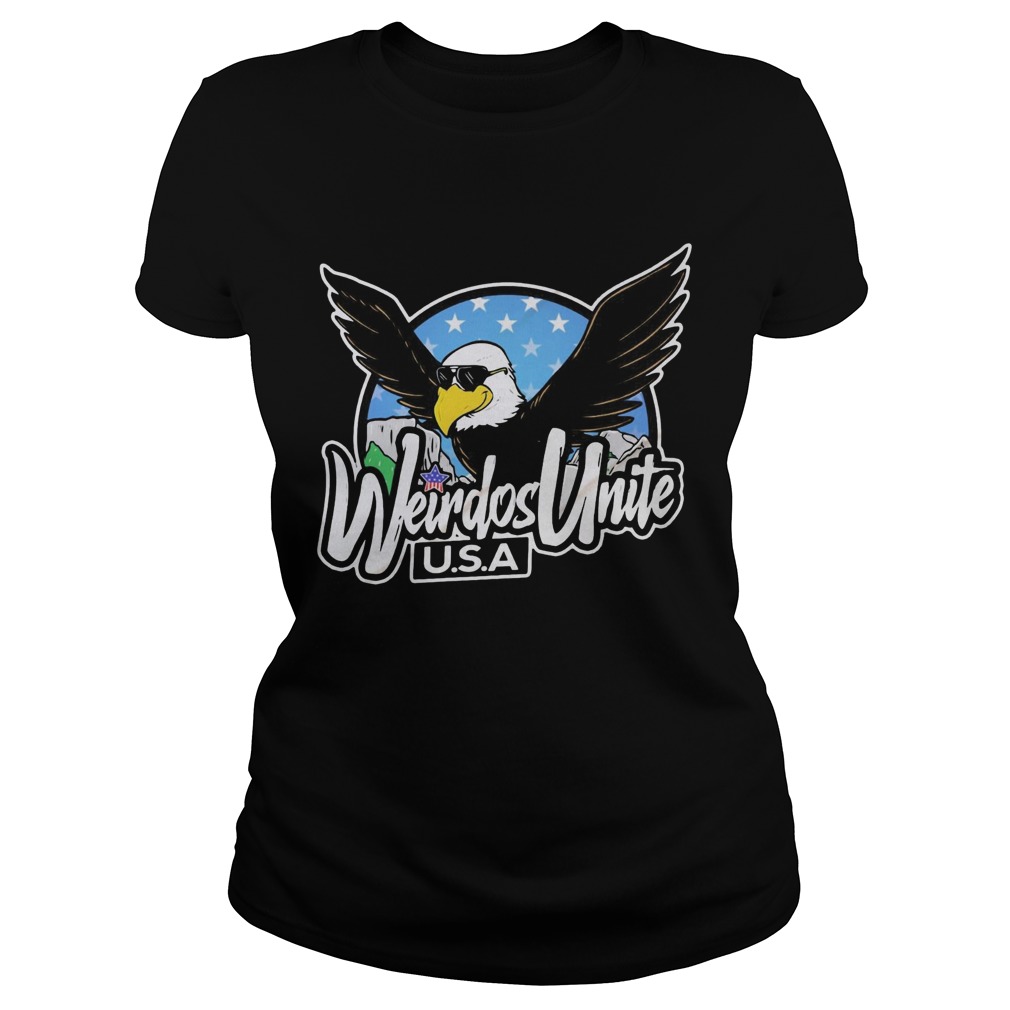 Eagles Weirdos Unite USA  Classic Ladies