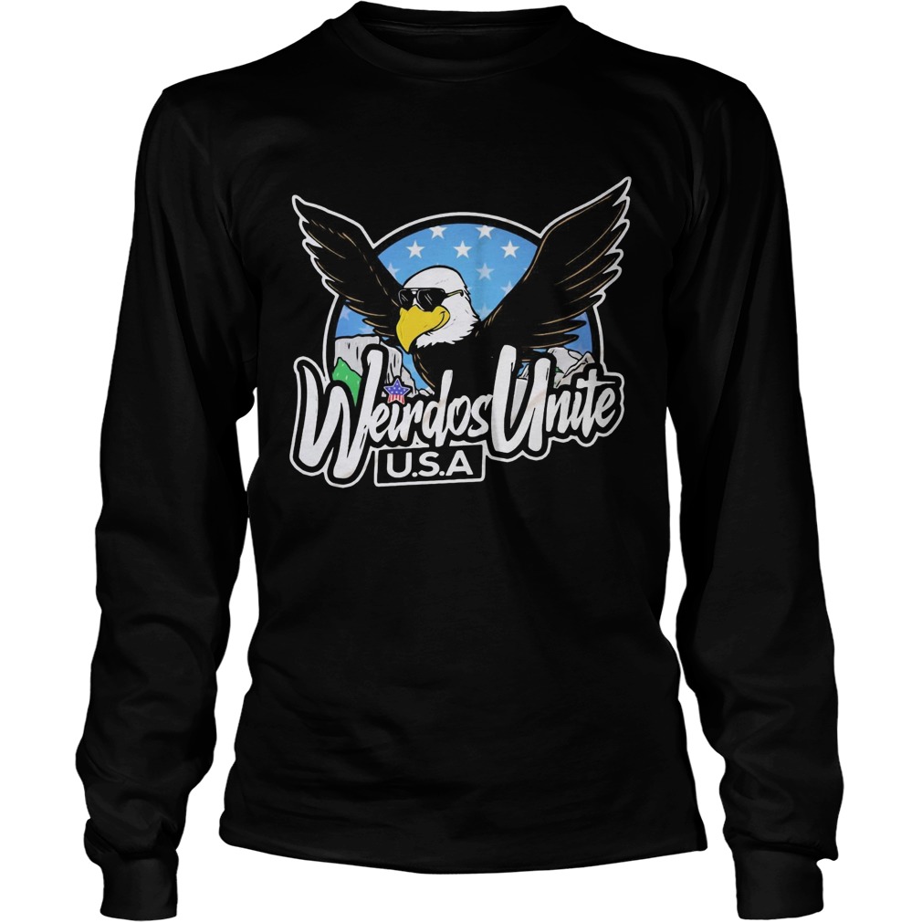 Eagles Weirdos Unite USA  Long Sleeve