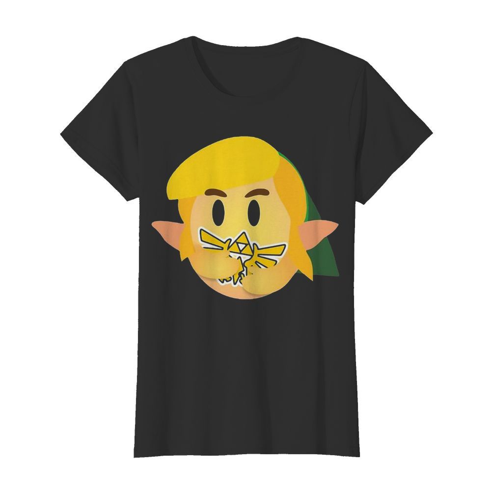 Emoticon Care Link Hug Zelda  Classic Women's T-shirt