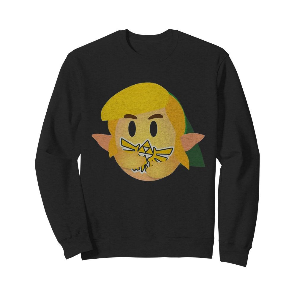 Emoticon Care Link Hug Zelda  Unisex Sweatshirt