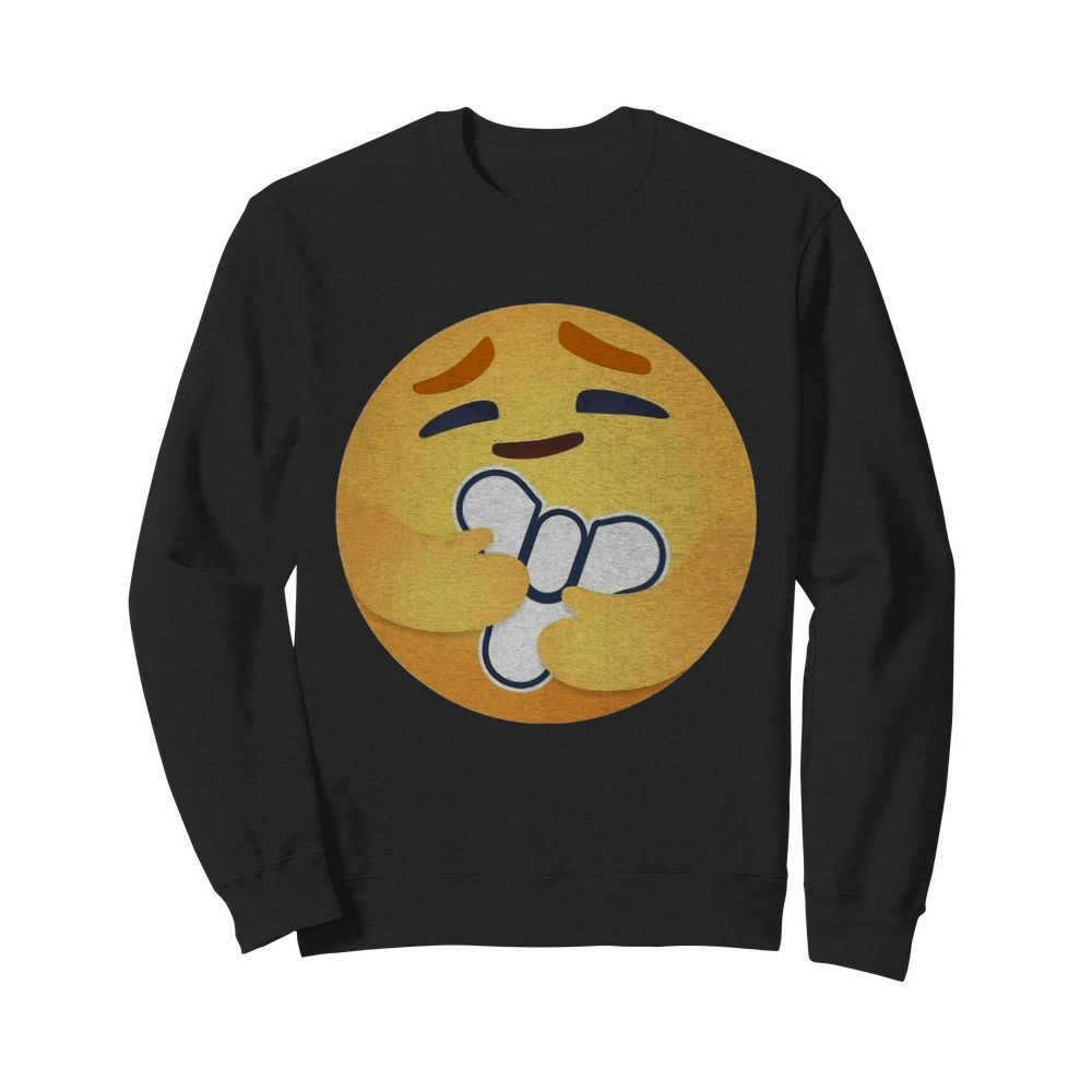 Facebook Care Emoji Hugging Destiny Love  Unisex Sweatshirt