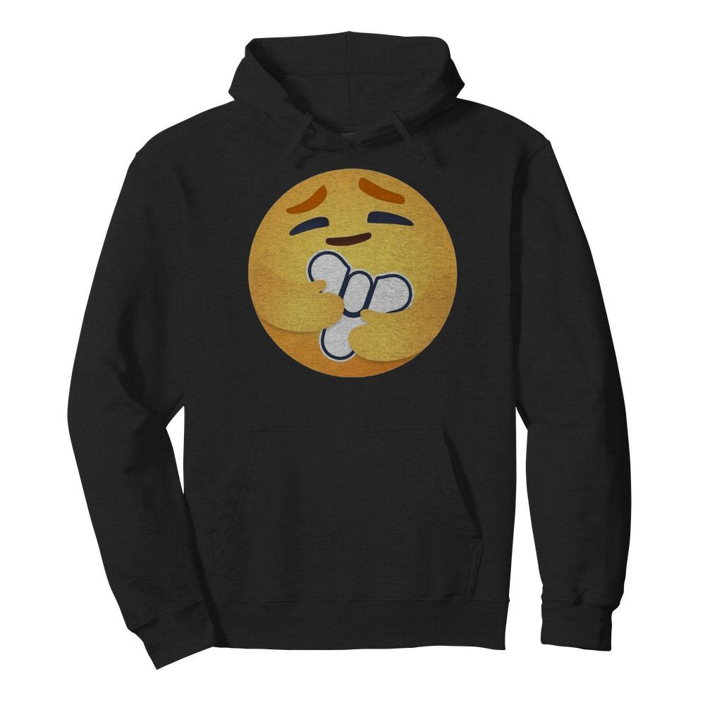 Facebook Care Emoji Hugging Destiny Love  Unisex Hoodie