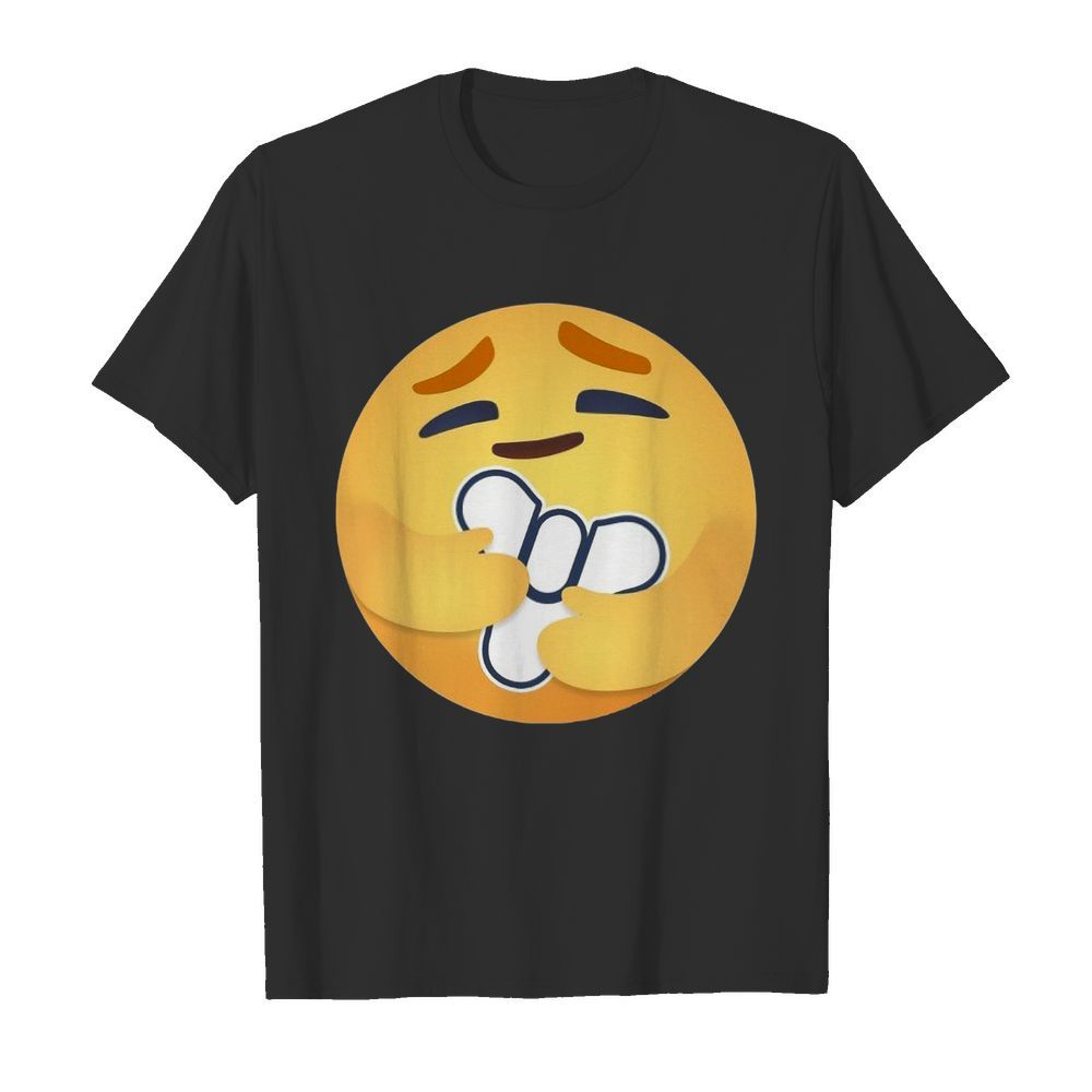 Facebook Care Emoji Hugging Destiny Love  Classic Men's T-shirt