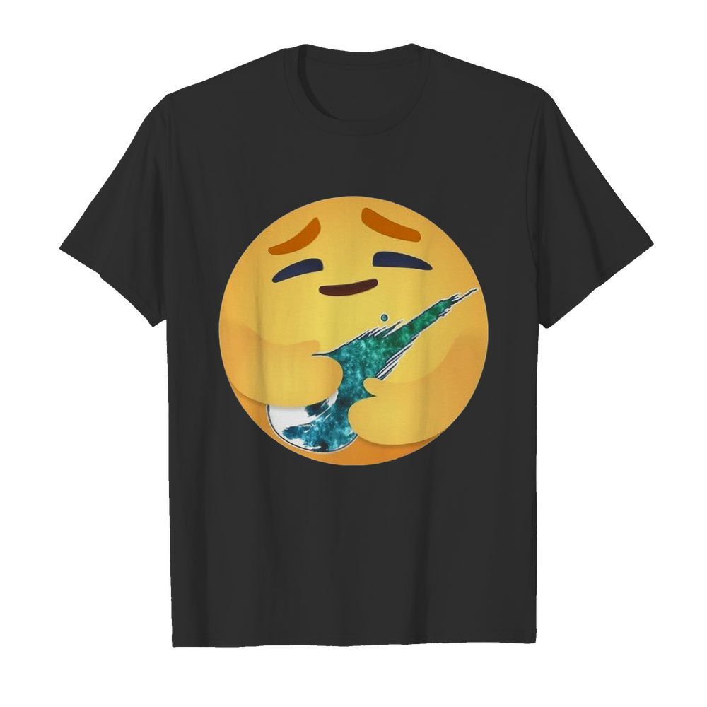 Facebook Care Emoji Hugging Final Fantasy 1997  Classic Men's T-shirt