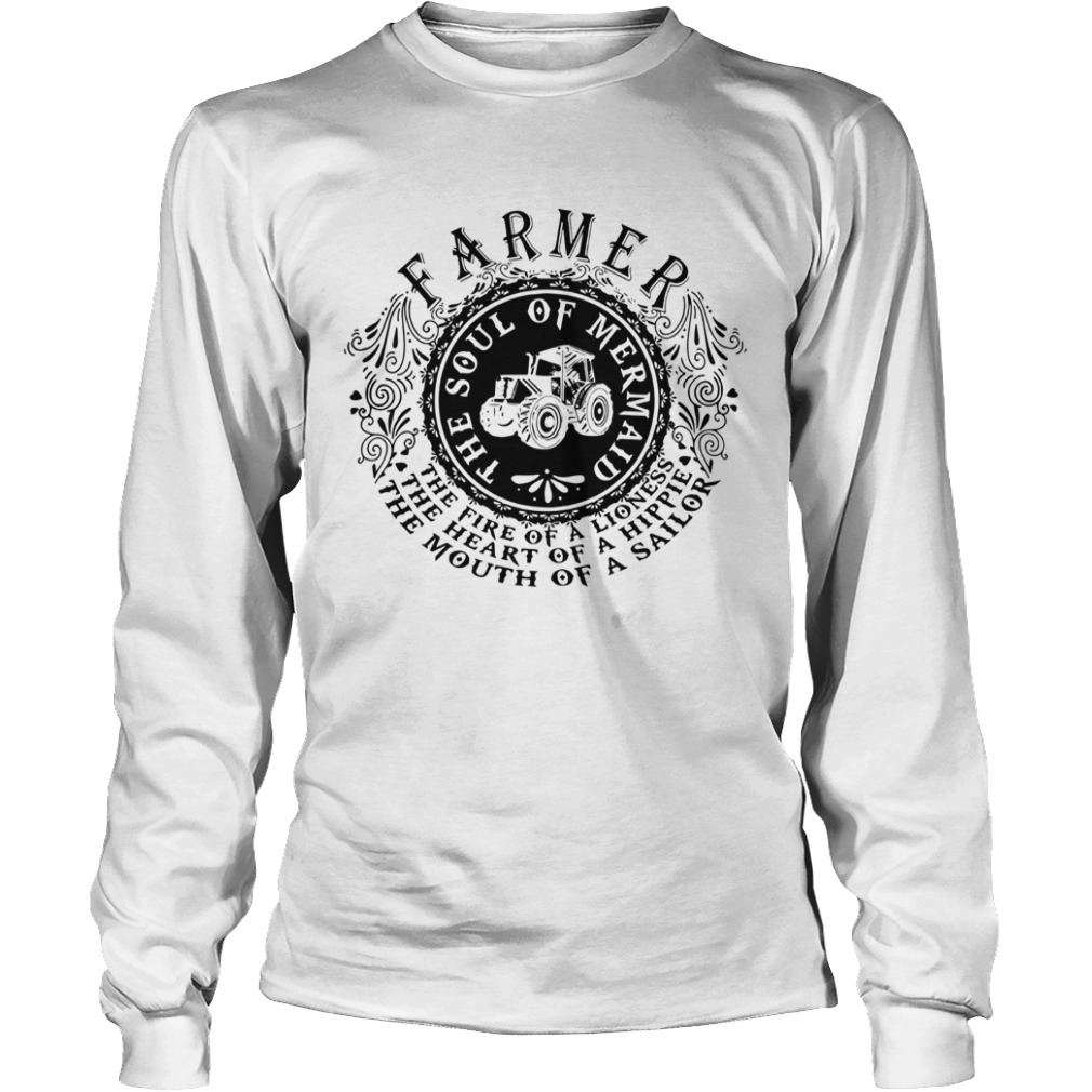 Farmer The Soul Of Mermaid The Fire Of A Lioness  Long Sleeve