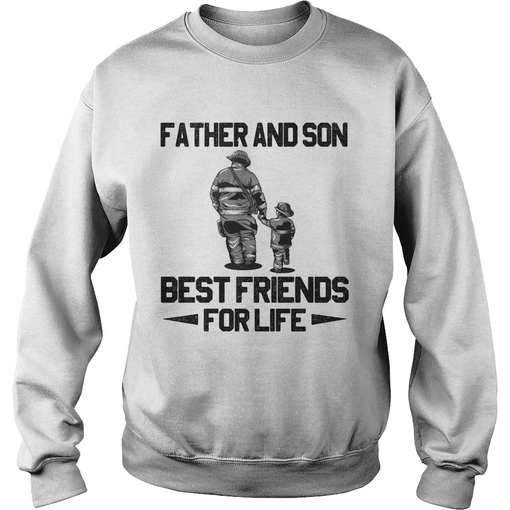 Father and son riding partners for life  Sweatshirt