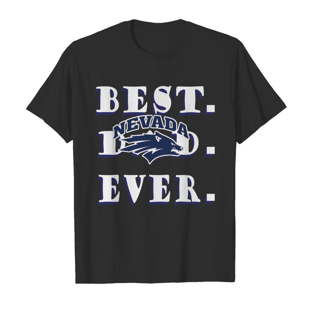 Father's Day Best Dad Nevada Wolf Pack Ever  Classic Men's T-shirt