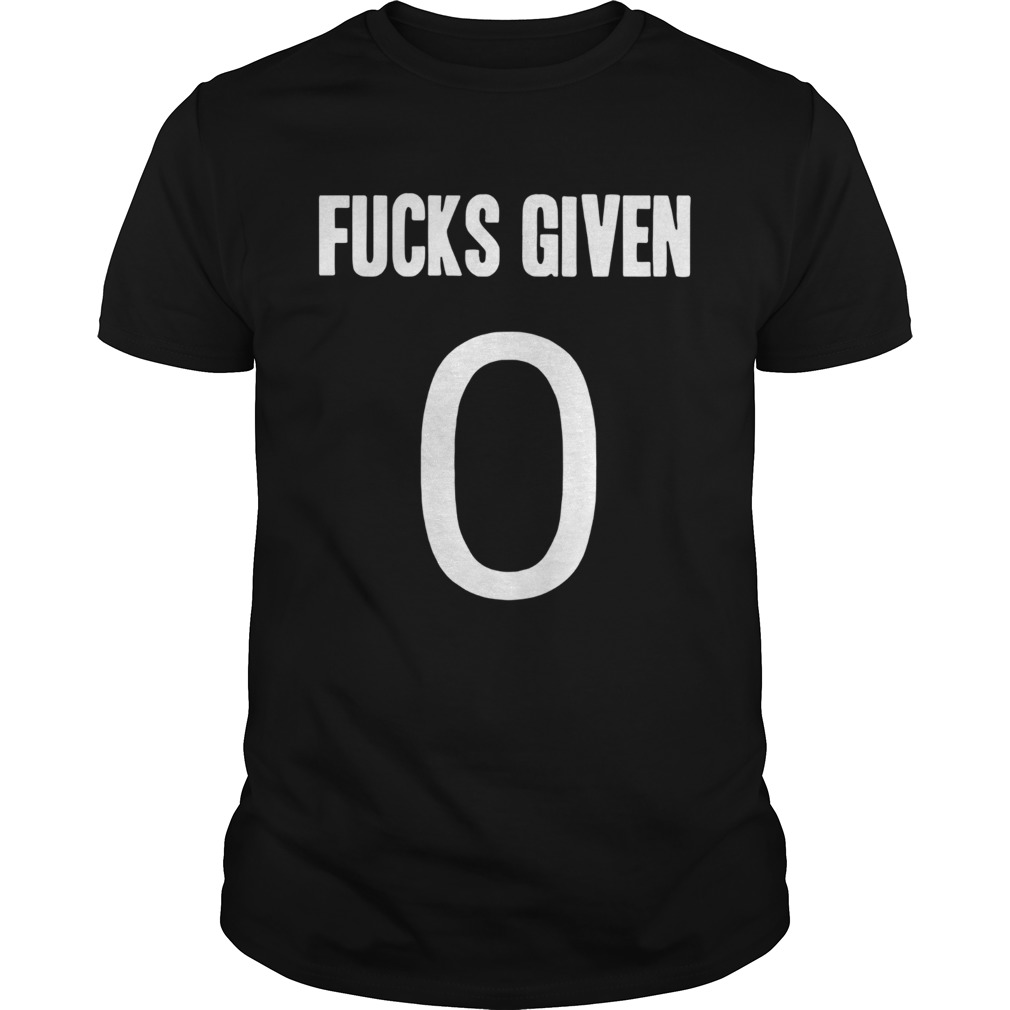 Filhab Zero Fucks shirt