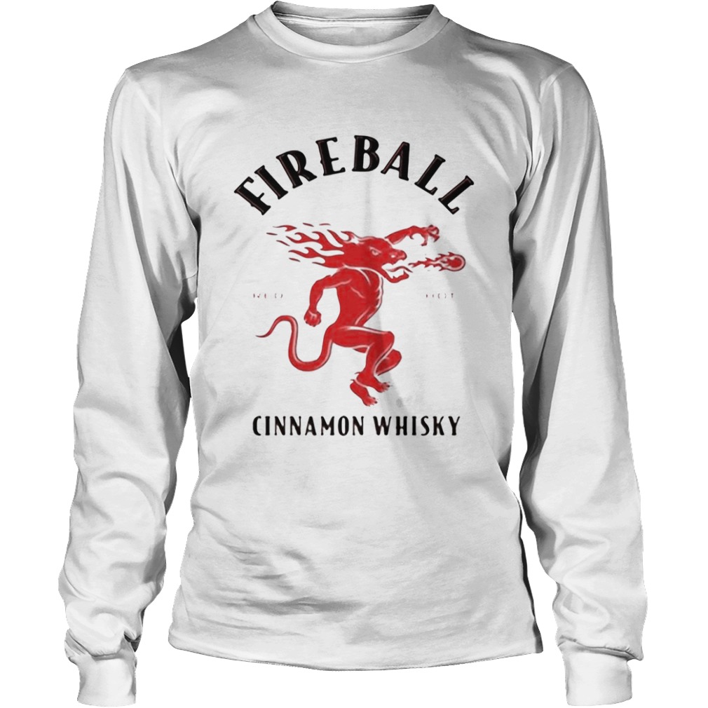 Fireball red hot cinnamon whisky  Long Sleeve