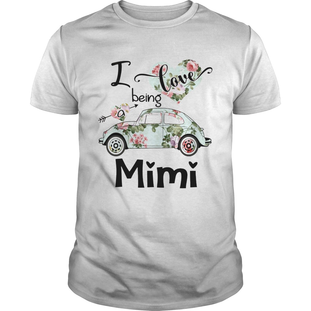 Floral I love being a mimi  Unisex