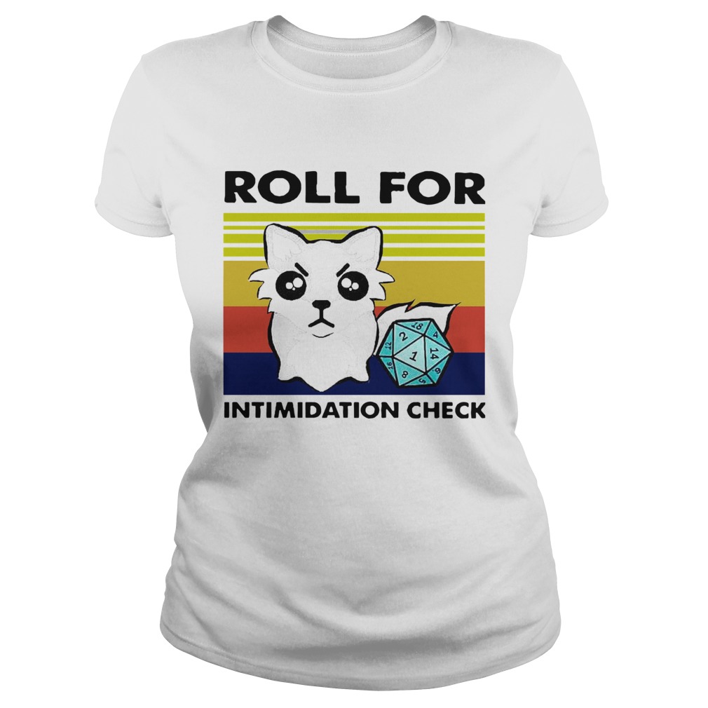 Fox roll for intimidation check vintage  Classic Ladies