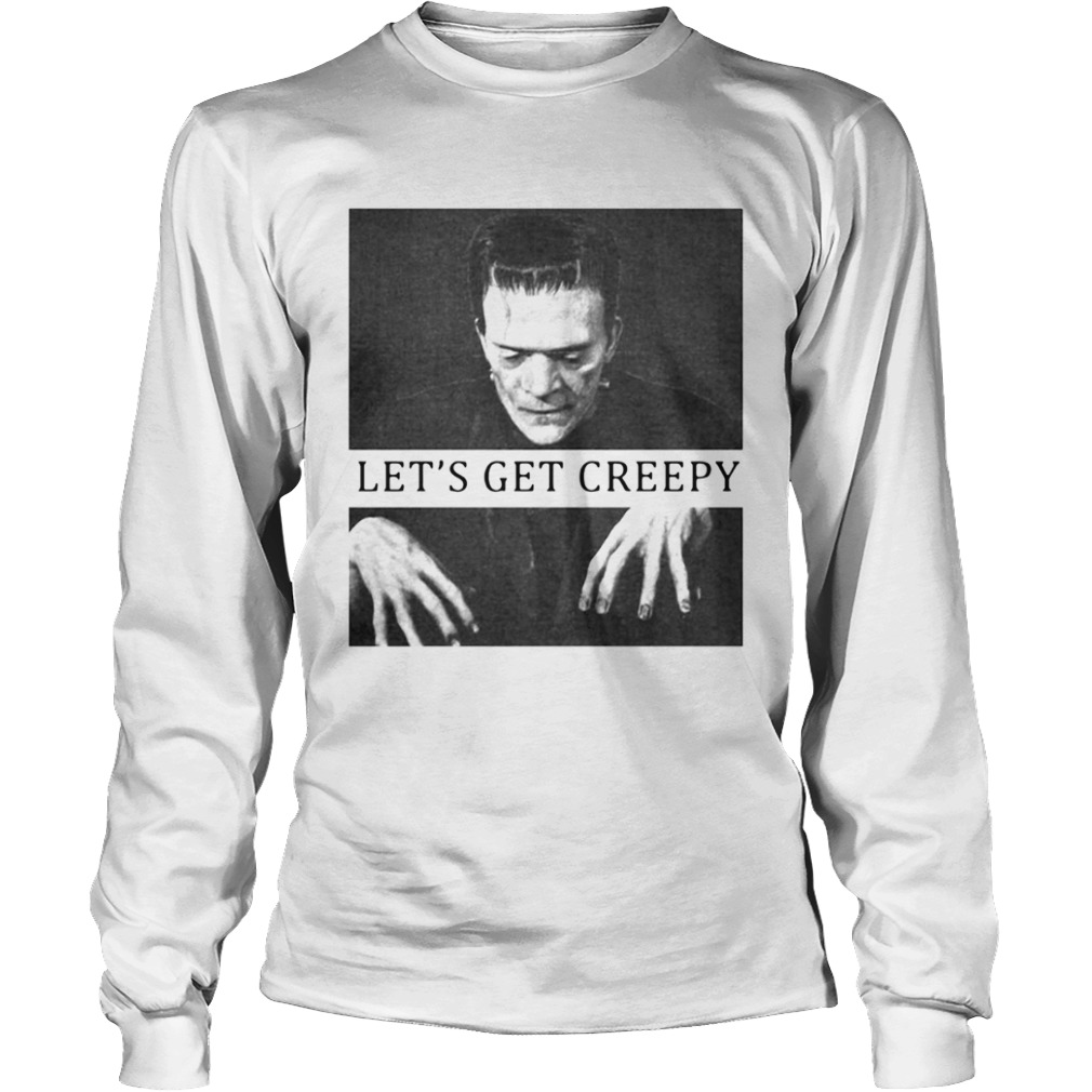 Frankenstein Mary Shelley Lets Get Creepy  Long Sleeve