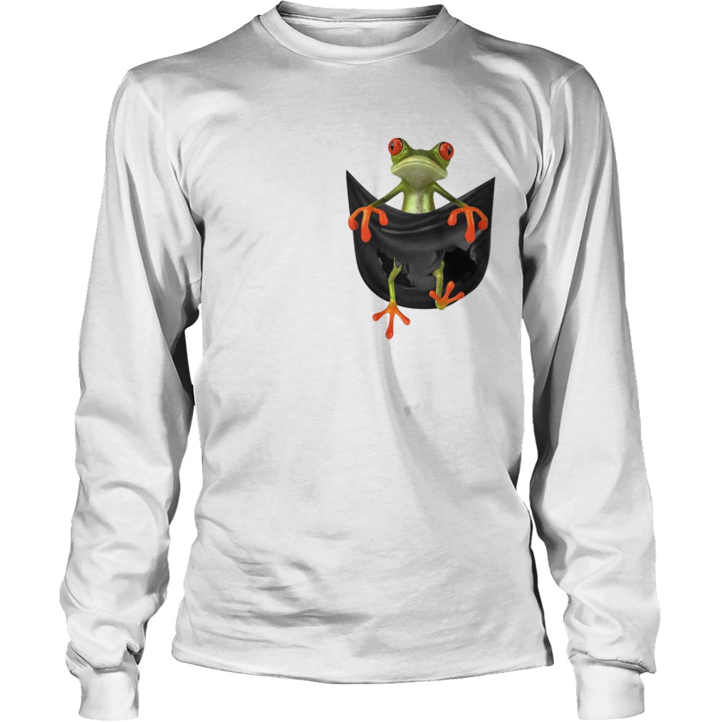 Frog In Pocket  Long Sleeve