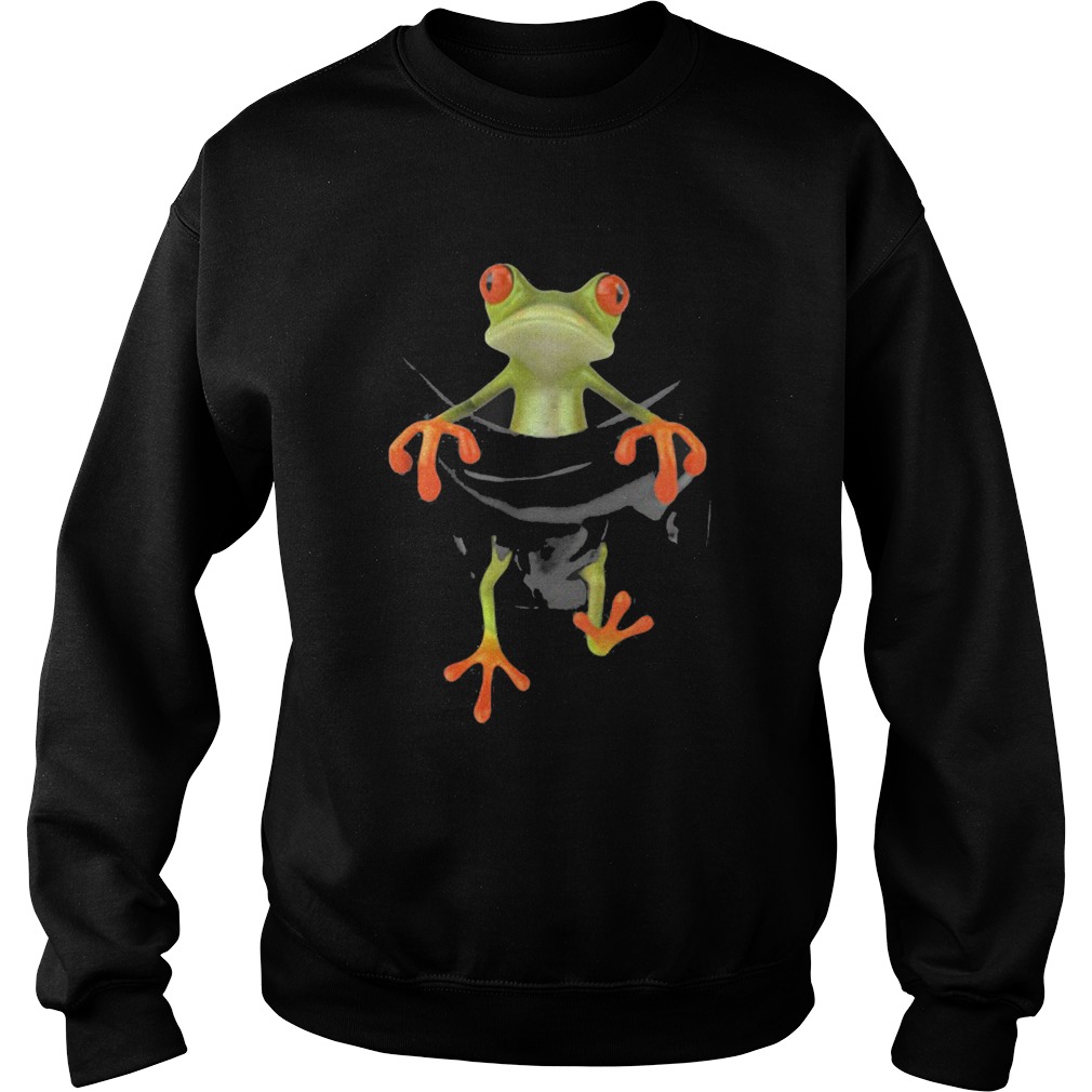 Frog in pocket Classic  Sweatshirt