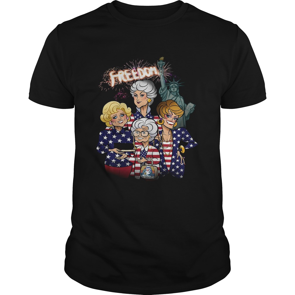 Golden Girls Freedom American Flag Day shirt