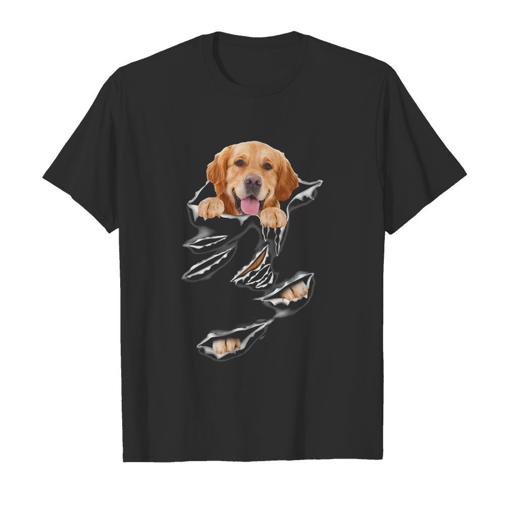 Golden Retriever Torn VRFM shirt