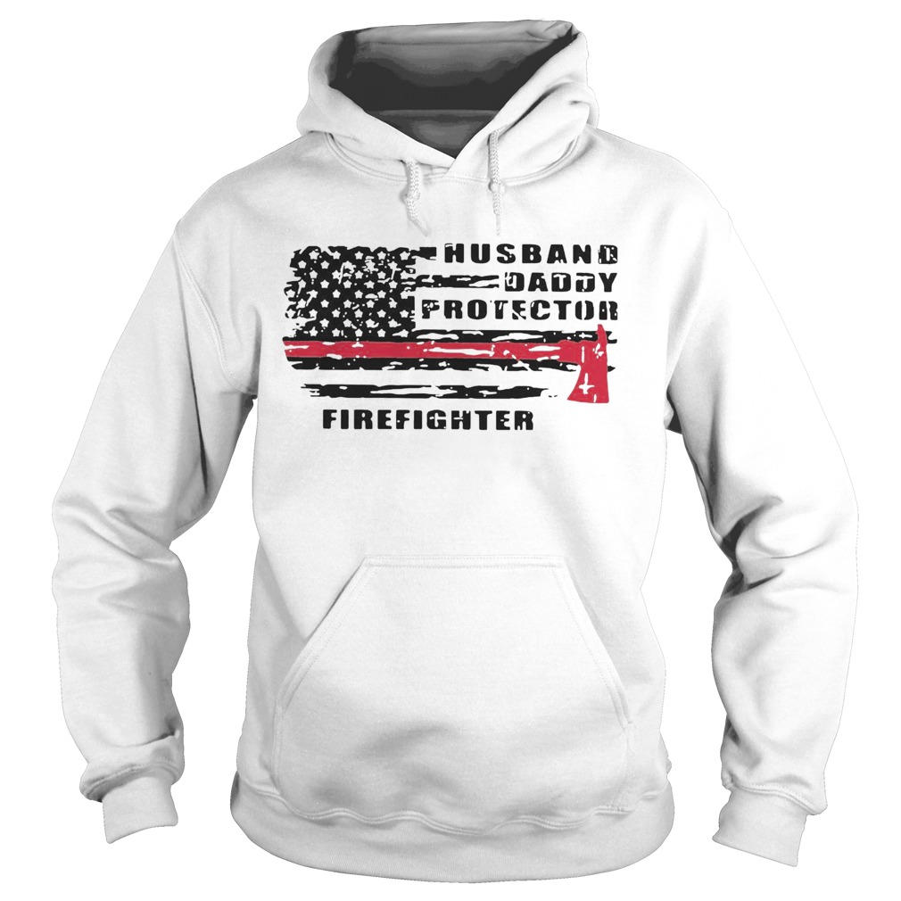 Good Husband Daddy Protector Firefighter  Hoodie