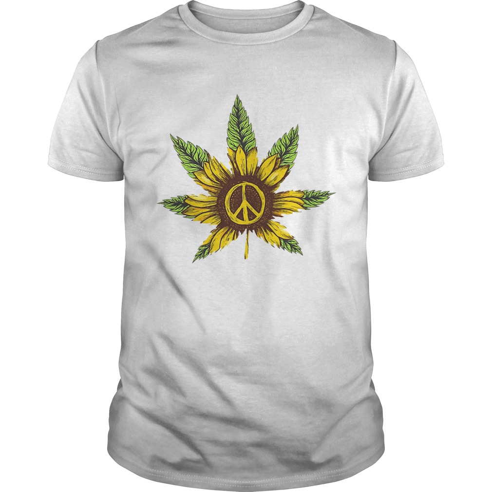 Grass Sunflower And Peace shirt