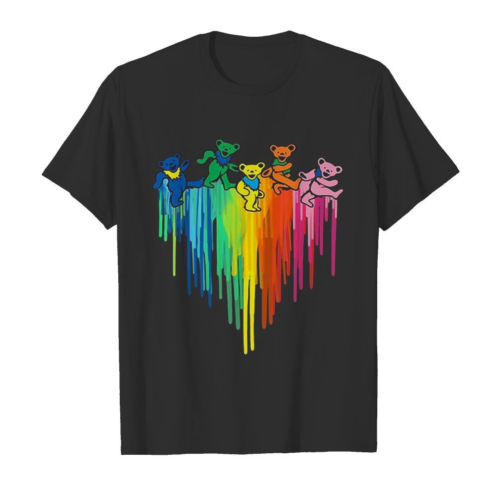 Grateful Dead Bear Paint shirt