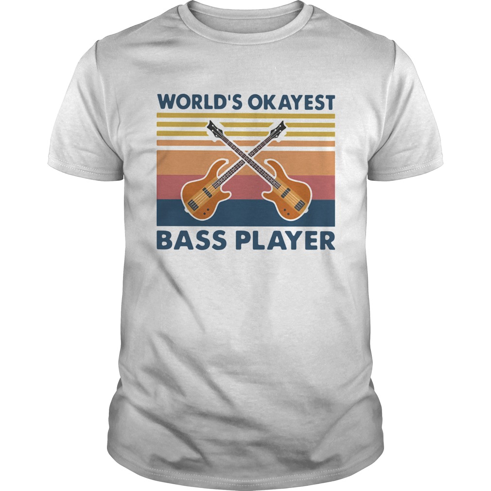 Guitars Worlds Okayest Ball Player Vintage shirt