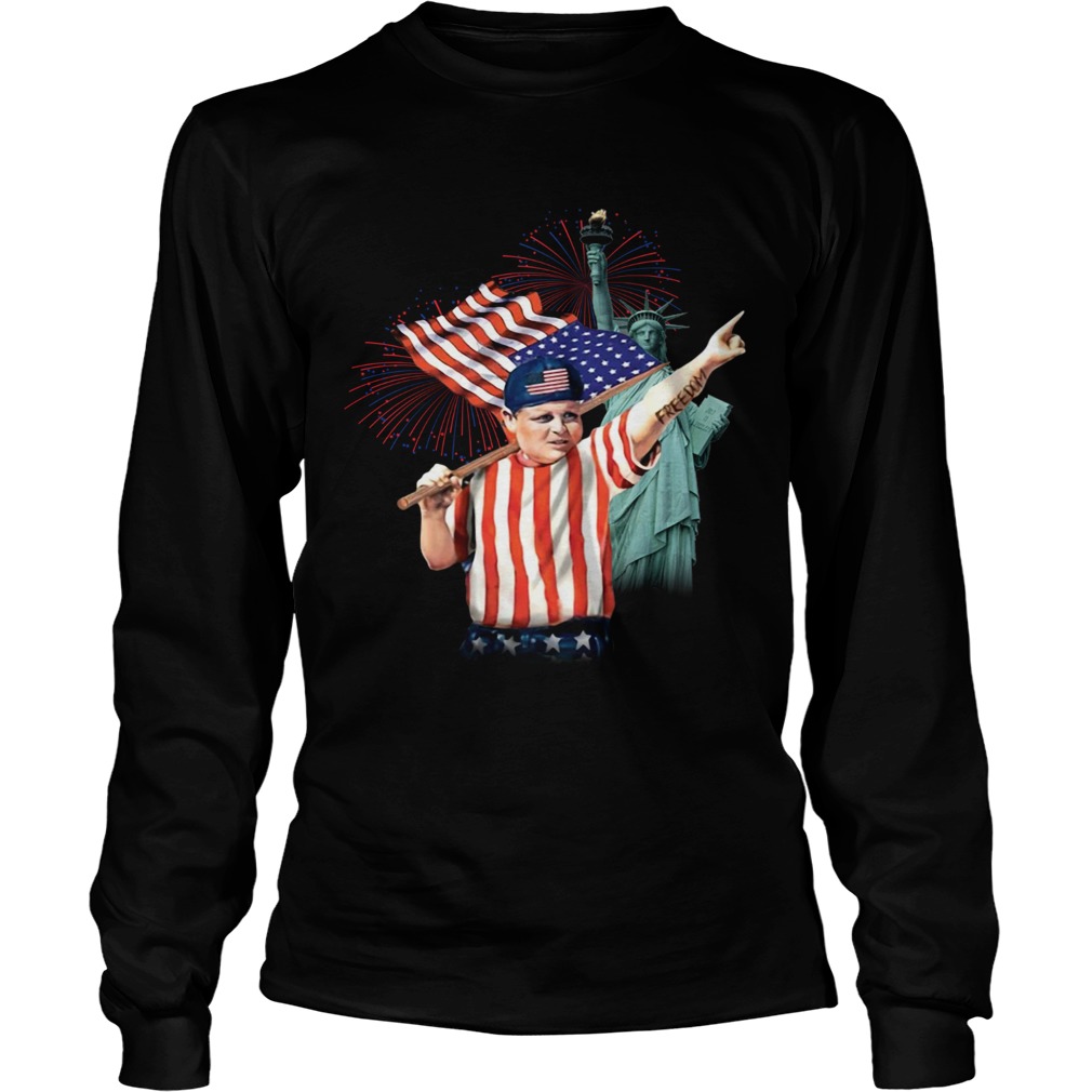 Hamilton Ham Porter The Sandlot Freedom 4th July  Long Sleeve