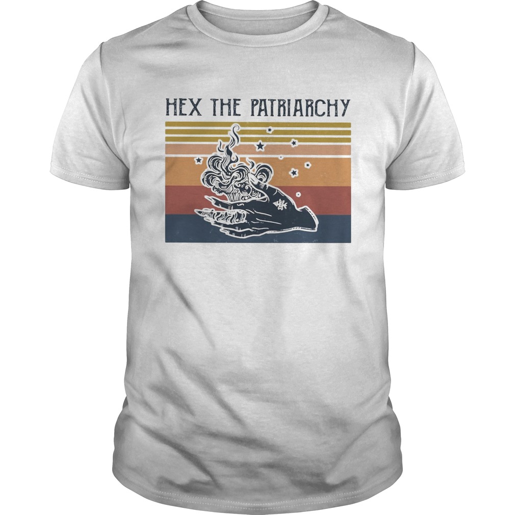 Hex the patriarchy vintage shirt