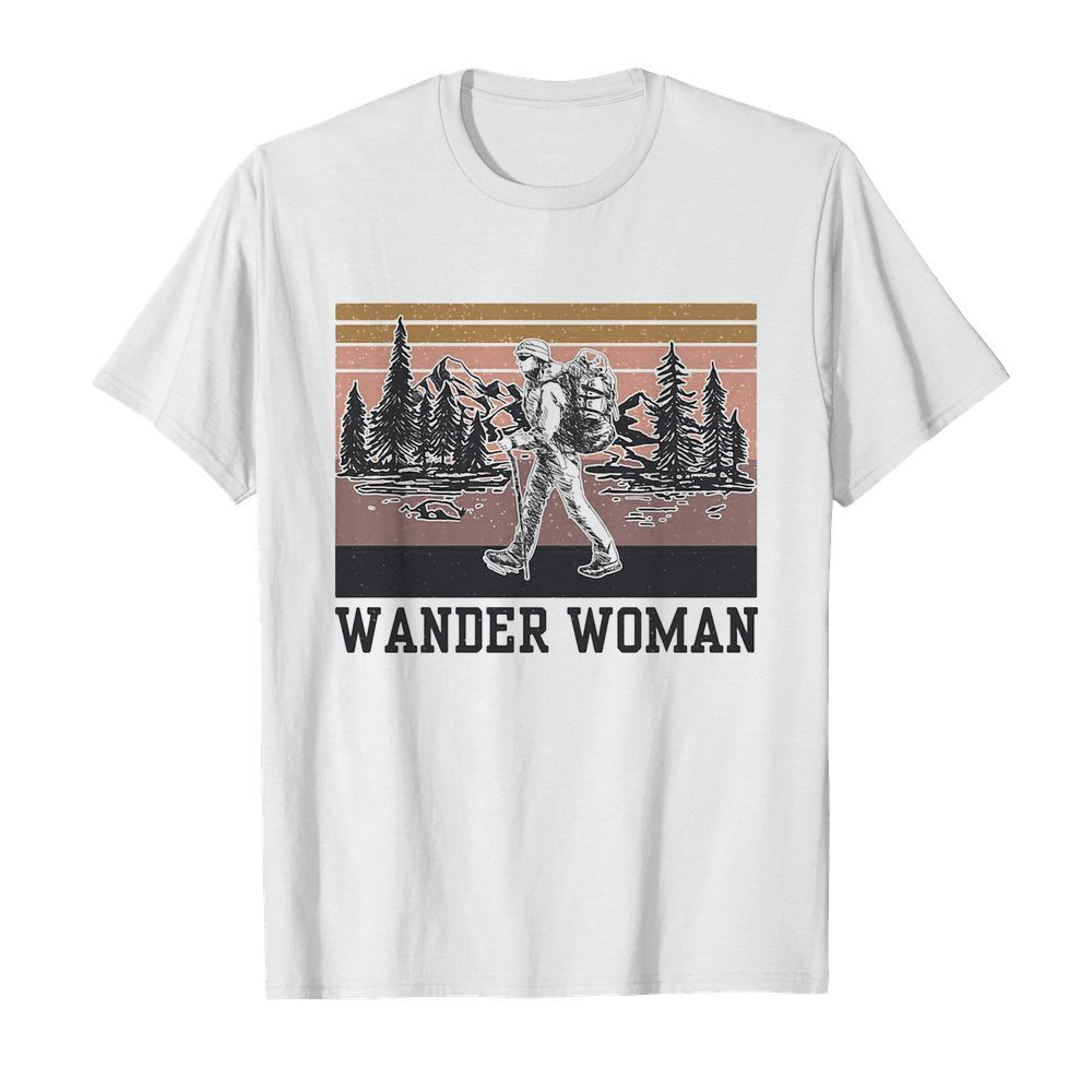 Hiking wander woman vintage shirt