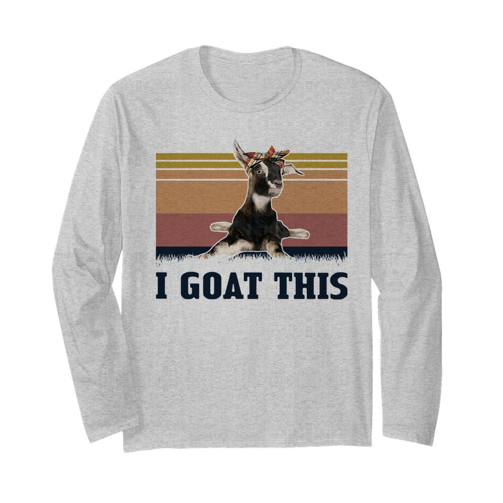 I Goat This Vintage  Long Sleeved T-shirt 