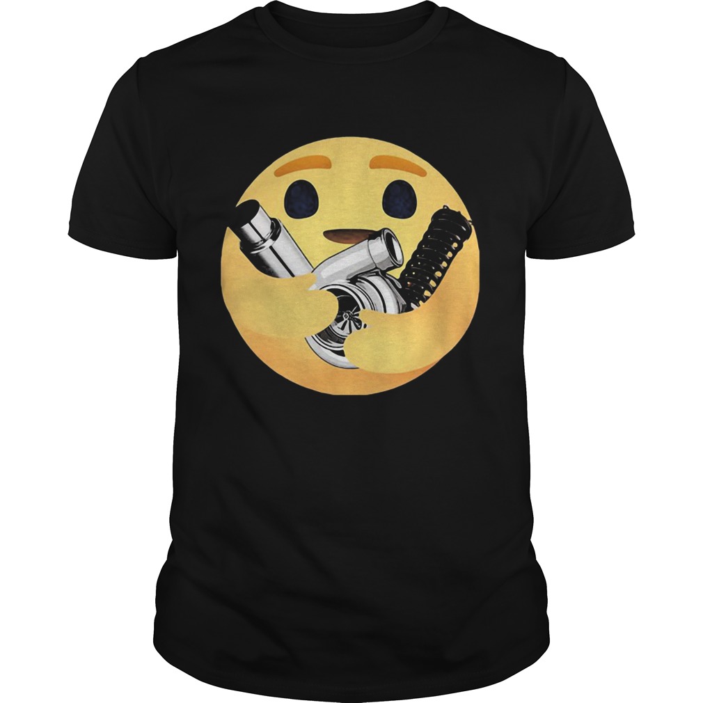 Icon hug car accessories shirt