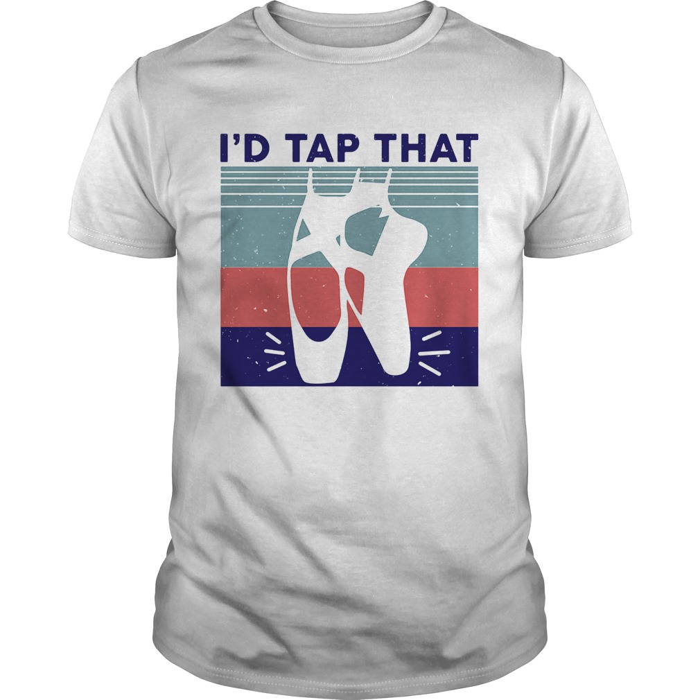 Id tap that shoes ballet vintage shirt