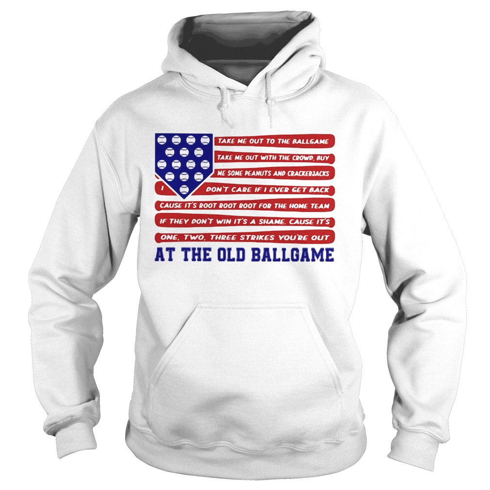 Independence Day At The Old Ballgame  Hoodie