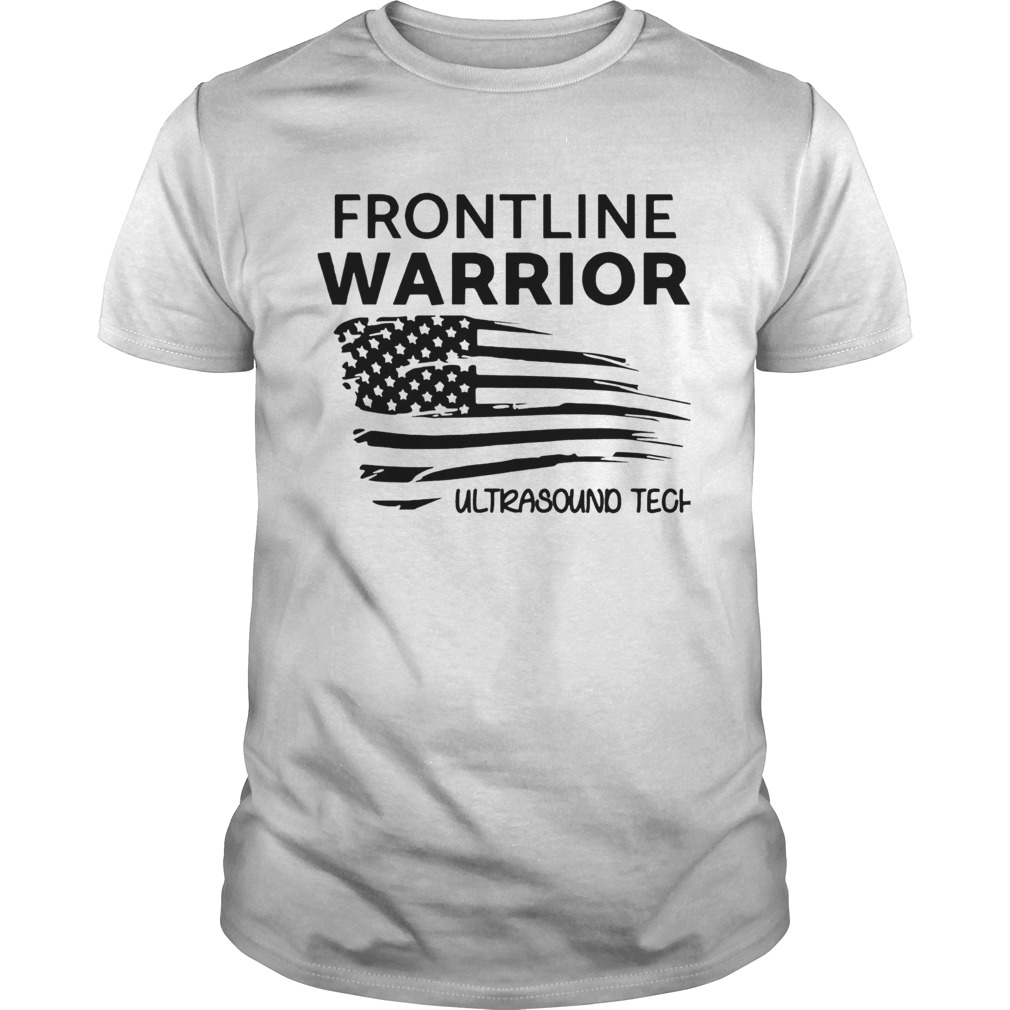 Independence Day frontline warrior ultrasound tech shirt