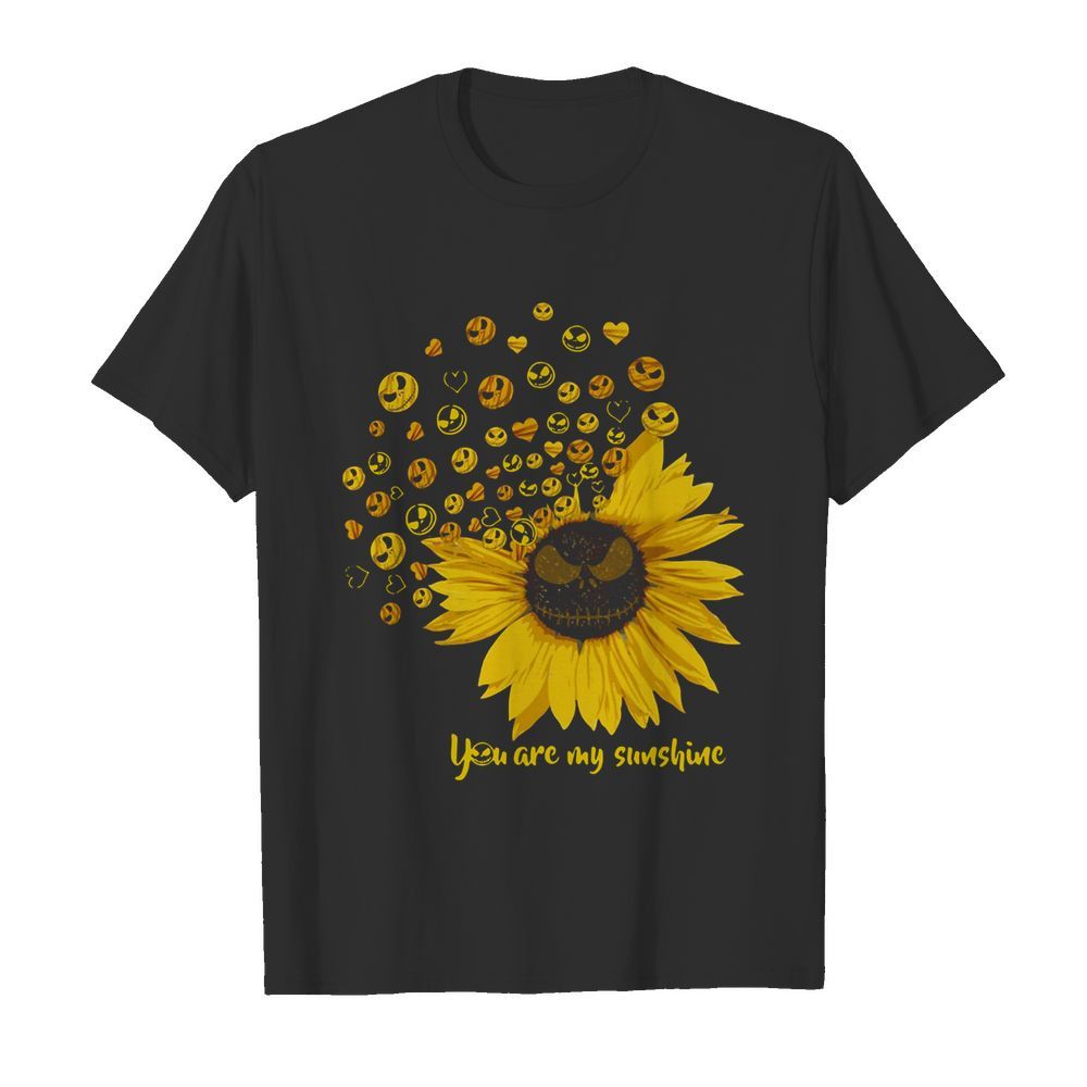 Jack Skellington Sunflower You Are My Sunshine shirt