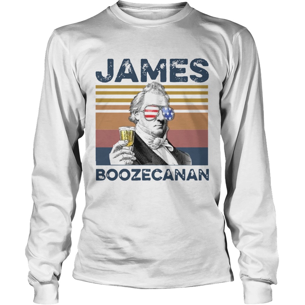 James Buchanan James Boozecanan Vinatge  Long Sleeve