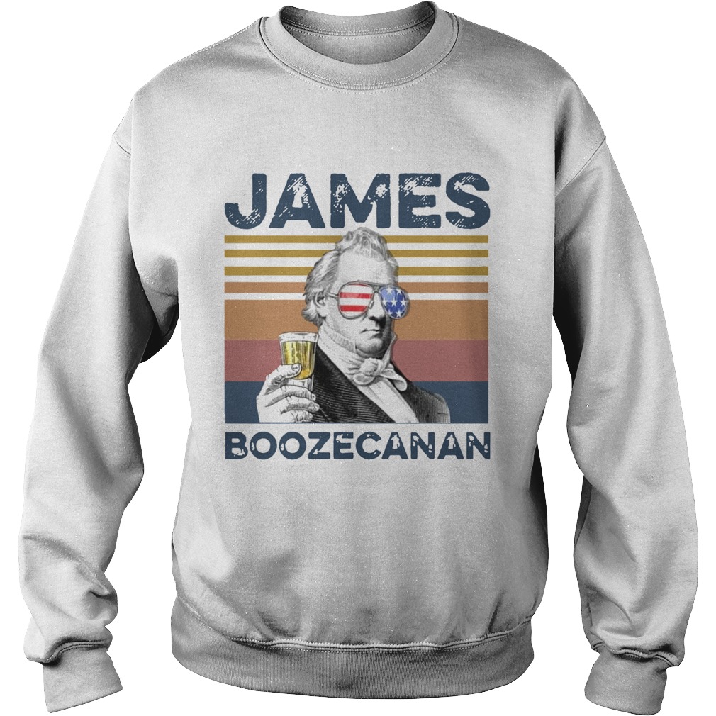 James Buchanan James Boozecanan Vinatge  Sweatshirt