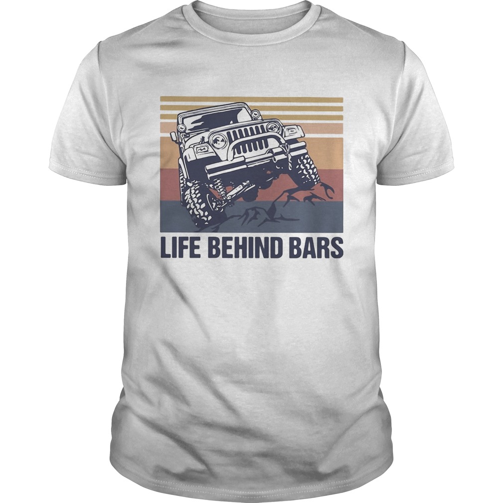 Jeep Life behind bars vintage shirt