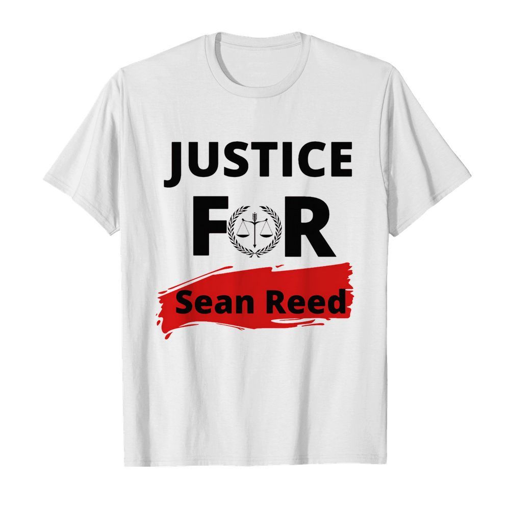 Justice for sean reed tapestry shirt