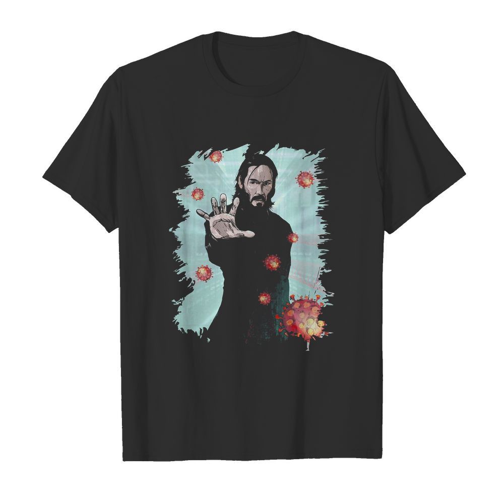 Keanu Reeves Covid-19 shirt