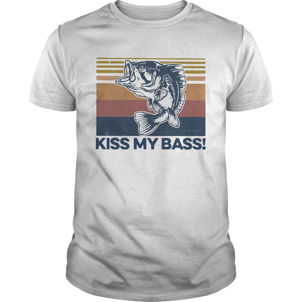 Kiss My Bass Vintage  Unisex