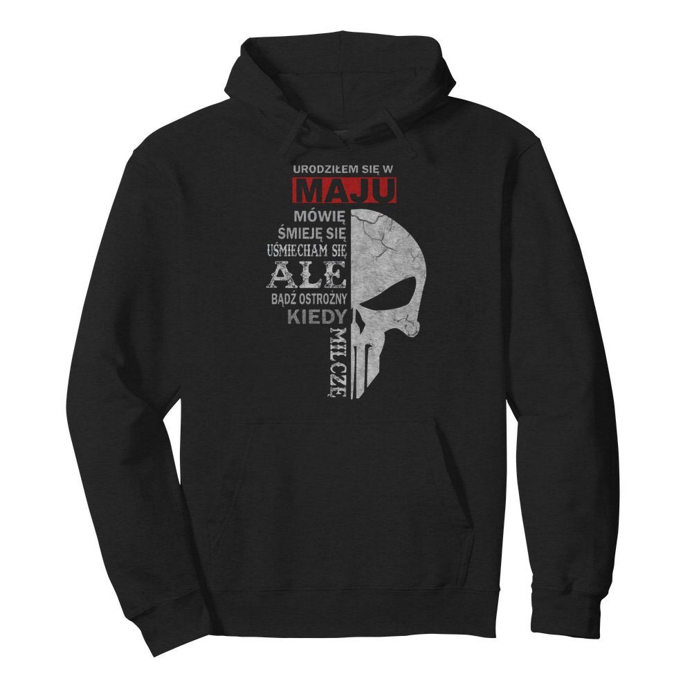 Koszulka Urodziłem Się W Maju Męska  Unisex Hoodie