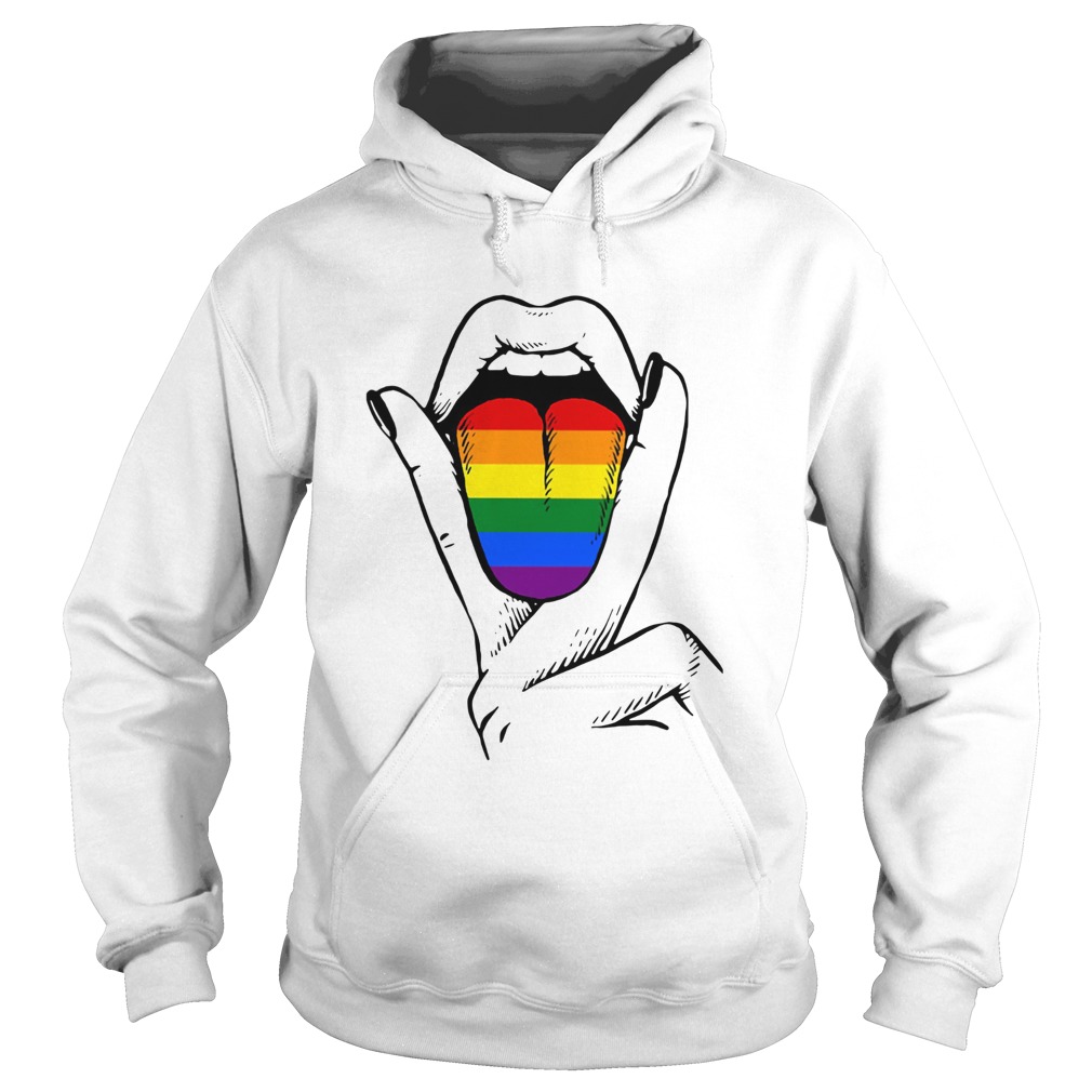 LGBT Lesbian Tongue  Hoodie